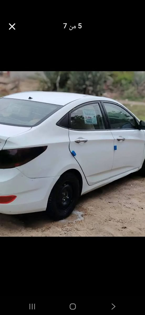 السلام عليكم سياره اكسنت مكينه كير  سياره كفاله خير من اللله بيع مستعجل نص فول السعر٧٠وبيها مجال قليل للتواصل *********** غير متواجد على الفيس
