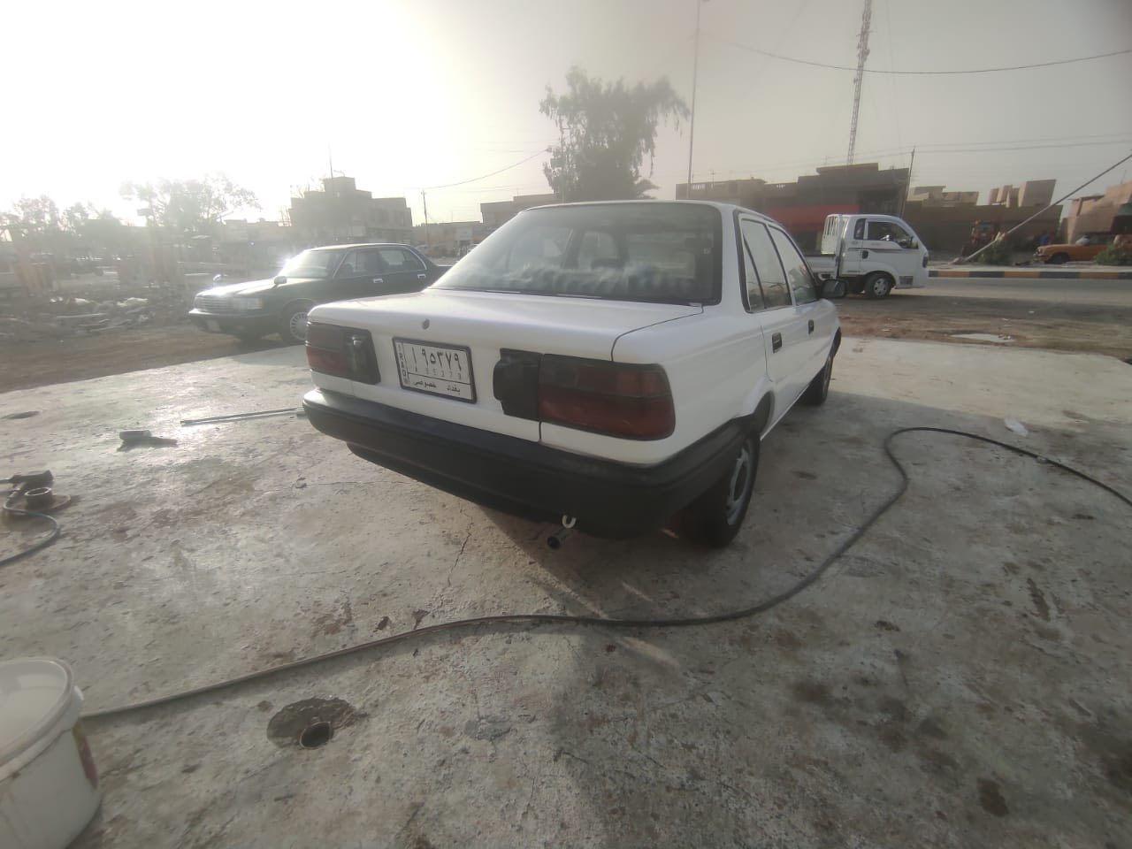 كورلا 90 بغداد يسرة بلاد صبغ حزام بيها طخة بداية الجاملغ الامامي جهة السايق وتكحيل بحافة الجامة الأمامية مكينة حاوية قبل شهر بدلتها والقديمة موجودة بس ظعف رنكات تاخذها وياها كير نضيف سويتلها ادامة عنيار ابريك حاوية بنزات خلفية اريع دبلات +صدر قبل 3اشهر +بولبرنات امامية جدد تبريد ثلج زوج تايرات جدد بس الخلفي نص عمر كهربايات كلة يشتغل حتة كلوب النفاضة يشتغل نقص بس قمجي كيلو متر مسجل شاشة اربع سماعات حاوية أرضية جلد حتة الصندوك السعر49 وبيها مجال ***********
