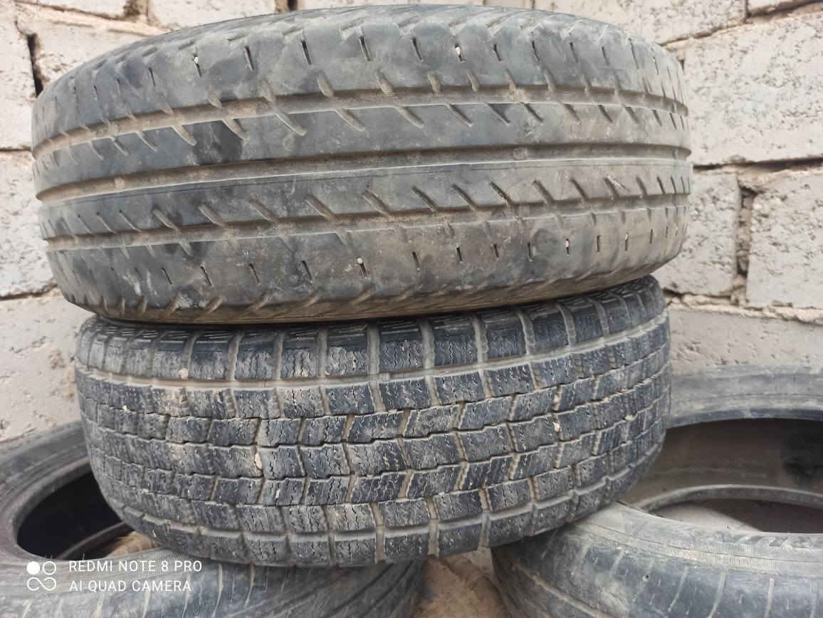 لبيع تايرات زوج حجم15عل 195عله 65 انضاف رقم *********** كوفه لبراكيه النجف, العراق
