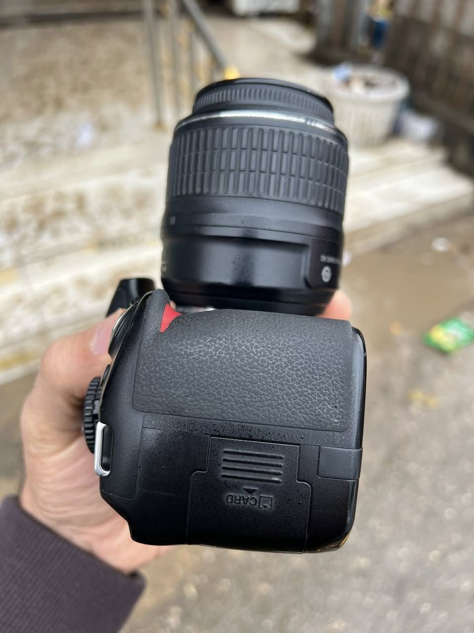 نيكون D3100
ويا عدسة بلادية 18-55 VR
نظافة  ٪؜٩٠
ويا شاحنه و بطارية بلادي
بضمان كل شي ابيعه
ارخصص سعر ١٥٠ الف قفله
رجاء قفله ١٥٠ الف اذا ماتريد لاترسلني

توصيل اكو


**إذا كنت صاحب هذا الإعلان وتريد حذفه لأي سبب، رجاءا أرسل رسالة إلى الدعم الفني**