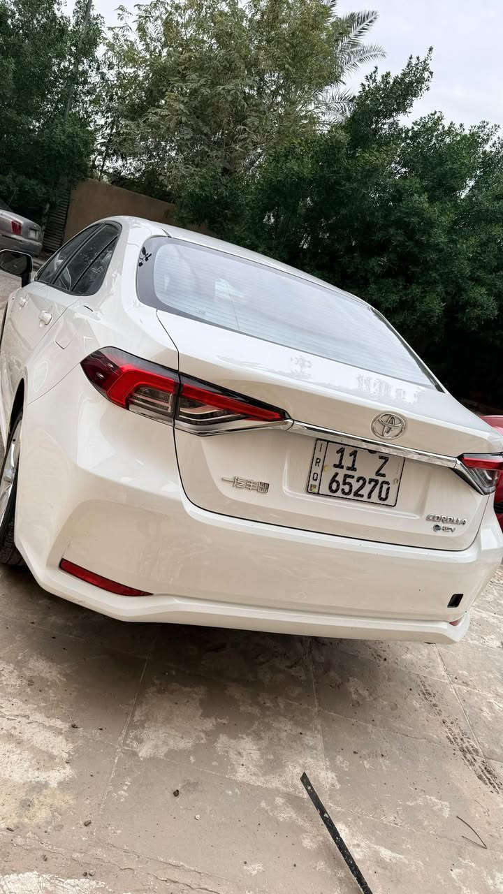 كورلا هايبرد 2025 وارد صيني شكل الخليجي
مكفوله من صبغ والبارد والتبديل فقط شخط صغير بالدعاميه باقي سياره مكفوله
السياره رقم بغداد تحول مباشر 
فول مواصفات
بصمه
فتحه
رادارات 
قياده اليه
محرك علامه زرقاء المرغوب 
كشنات جلد 
فول LED 
شاشه ديجتال
السياره ماشيه ٣١ الف 
بعدها ع وضع الشركة
مكان السياره بغداد حي جهاد 
السعر 144
***********
