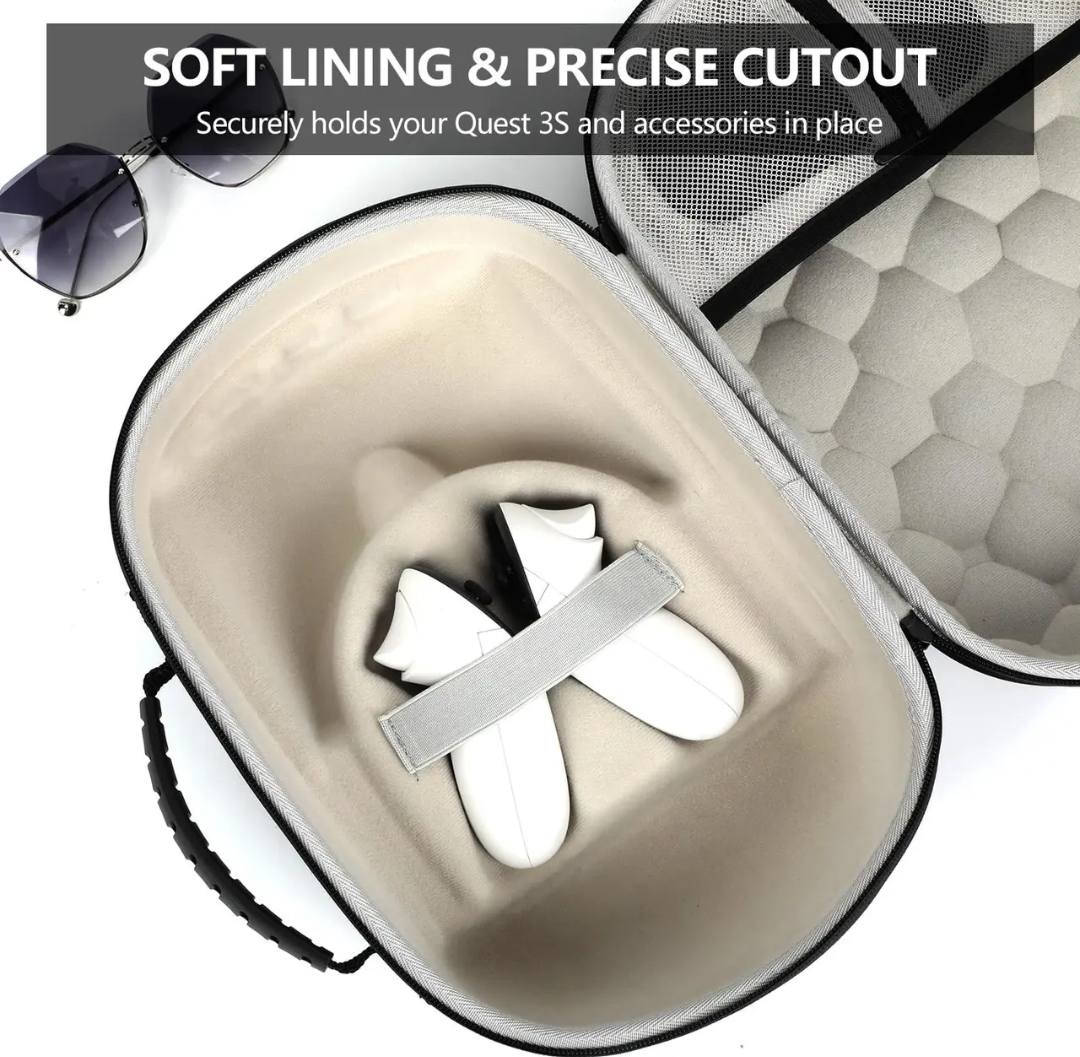 متوفر ⚠️حقيبة عملاقة للـ quest 3/3s
- ضد الخدش والسقوط و ارطوبة
 - الداخل قماش مايكرو فايبر ناعم لمنع الخدوش
 - سهلة الحمل والتنقل


**إذا كنت صاحب هذا الإعلان وتريد حذفه لأي سبب، رجاءا أرسل رسالة إلى الدعم الفني**