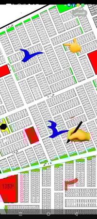 للبيع نص قطعة ركن خارجي وتشجير نافذه على شارعين ٢٠قريبه على شارع ٤٠وسط...