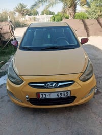 اكسنت موديل 2014 وارد امريكي محركgdi1600 رقم بغداد باسمي سياره ليبل وا...