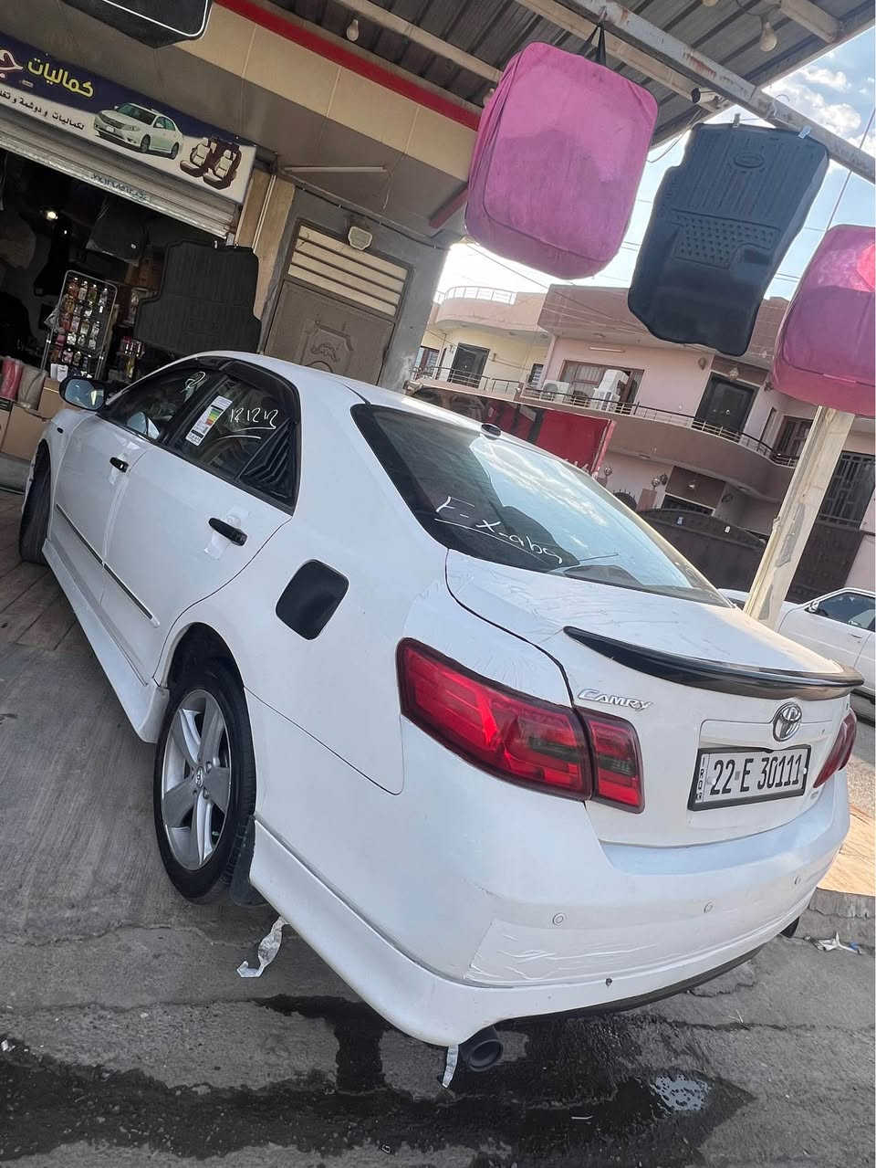 كامرى موديل ٢٠٠٩ gl خليجي 
كفالة من كل نواقص و سيارة كلش نظيفة
گير و محرك بالشرط 
هزة و سنوية جديدة ٢٠٣٢
سيارة باسمي ثاني يوم تحويل
سيارة كلين و خليجي فقط بي ٢ قطعتين صبغ على شخط بدون بدون دواخل 
مكاني كركوك .
***********

تويوتا كامرى ٢٠٠٩ 
گير و مكينة بةشةرت و بةناوكردن بةسةرت 
سالانةى ٢٠٢٣ تازةية هةموو گيانى
بةناوى خؤمة بةشةرتى هةموو شتئ 
شوينم كركوك سيارةكة كلينة 
تةنها دوو پارچة بوياخ بئ ناو گرتن .
*********** كركوك, العراق
