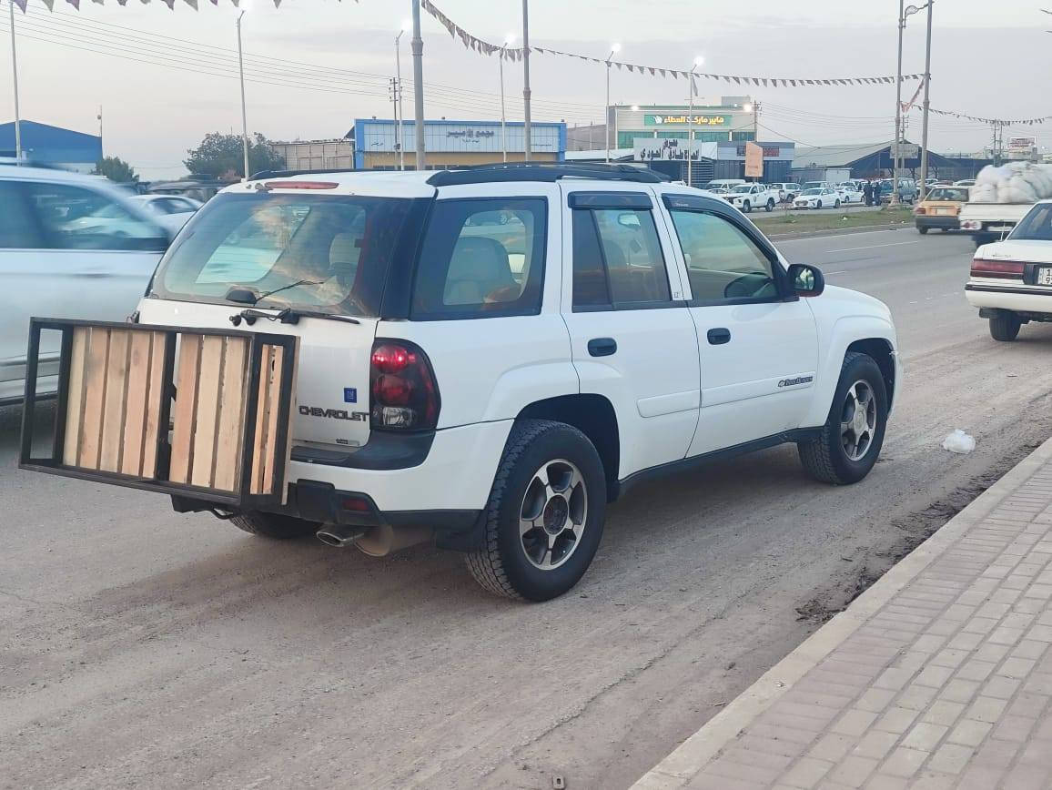 سلام عليكم البيع بلايزر  موديل ٢٠٠٤ رقم بغداد نكليز بسمي
مكان سياره بغداد شقق بسمايه.   السعر ٨٥ قفل ***********
محرك ٦سرندر كير وتماتيك تبريد ثلج صدر امامي خلفي جديد تخم تاير جديد سياره جاهز من كل نواحي ستخدام شخصي بيه رشات صبغ بصيط بدون دواخل لا لغد ولا شاصي شرط
