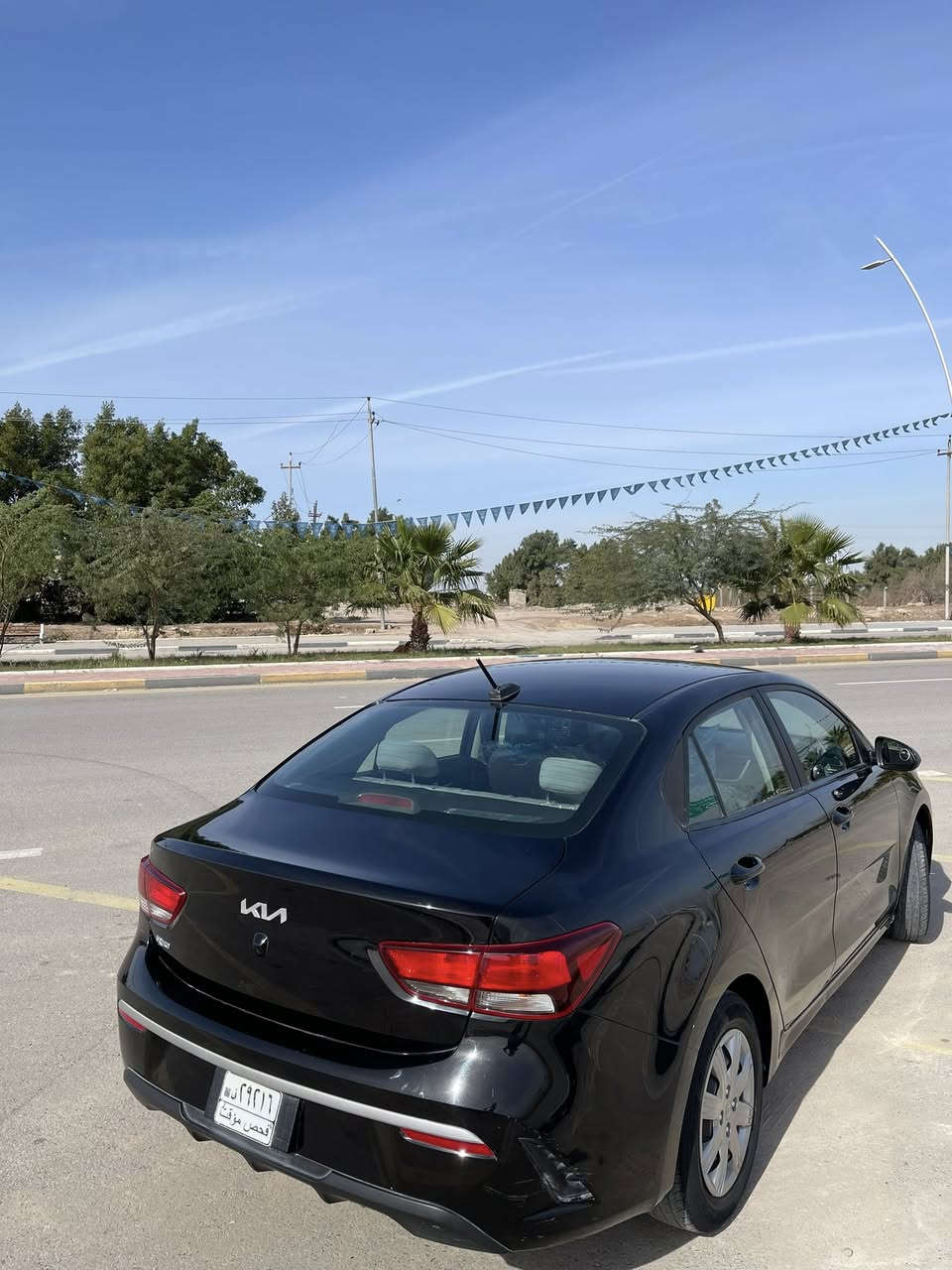 سياره كيا ريو 
مديل 2023
وارد امريكي لون اسود فحص مؤقت
محرك 1600ccدوش 8نمره مرغوب دبل نوزل 
مواصفات شاشة كاربلاي ذكيه 
كامره خلفيه
مثبت سرعه كروز
ماشيه 60الف
تبديل فقط بنيد ودعاميه اماميه ويوجد بارد في جهة باب سائق ولمدگر 
حادث في امريكا 
سياره ماناقصه شي كامله حته تبديلة دهن مصارله سبوع من بدلت
حداده گير مكينه  تبريد مكفولات 
سعر 110بي مجال :الاستفسار ***********مكان البصره الزبير
