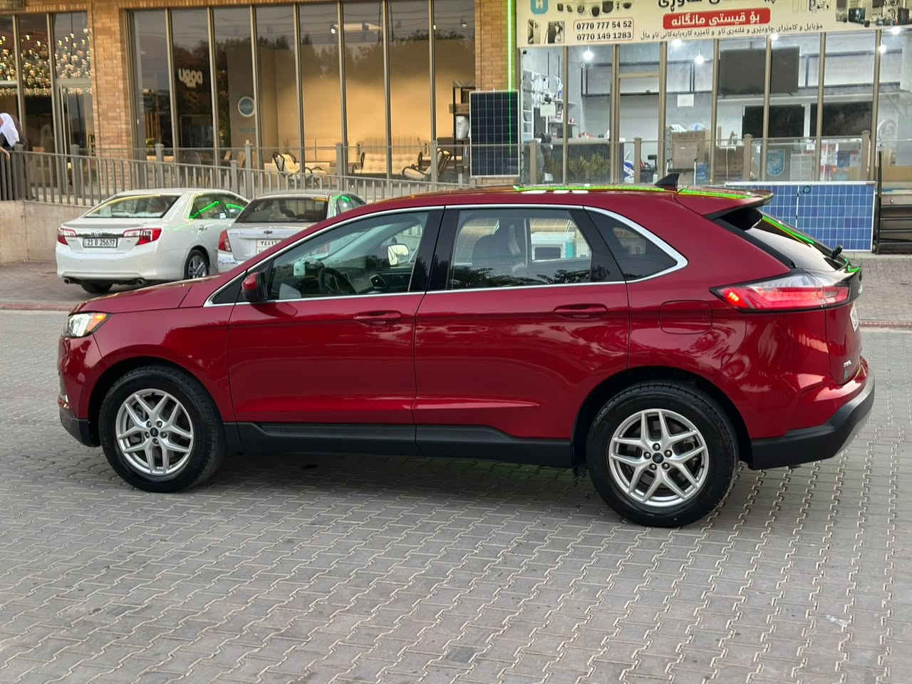 فۆرد ئیدج 2022 فقت جاملغ والبونید
ماشایة 71000 ml سنة ويةًبسمي رقم و سنوية جديد 

السعر ١٩٠$ 

فۆڕد ئیدج  2022  مواسەفات SEL 

فول فول جگە لە پانۆڕاما 

بەسمە شەغال سندوق شەفت کوشن هیتەر

 و کارەبای و جڵد وەیارلێس چارجەر

بۆنیت و چملاغی بۆیاغە بێ ئەوەی یەک نوکە

 دەرزی ناوی گرتبێ ، یەک ئێرباگیشی نەتەقیوە

 هەموو بیلادن

هیچ تعدیل و شوخت و قوپاویەکی نیە

  بەردی ئەگزۆر و ڕادارەکانی هەموو بەشەرت 

ئۆتۆهۆڵد برێک بەسمە گێڕماوس شاشە تێسلا سەیارەکە وەک شوشە وایە 

ژمارەی خاوەنەکەی 

0773 695 5486

سعر١٩٠وه ره قه
