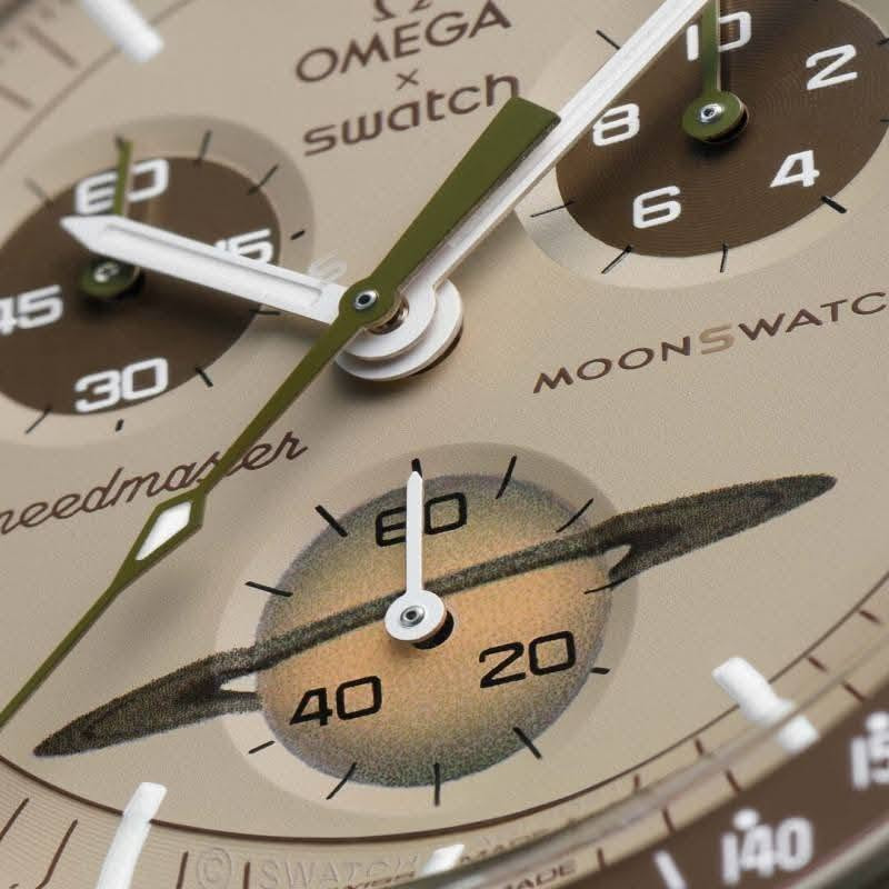 ساعة من ماركة اومكا Omega x Swatch MoonSwatch وارد اوربي
تحفة فنية

تصميم مستوحى من سطح القمر والأرض

مكينة كوارتز ناعمة ستوبوج (جميع السناتر شغاله)

المينا رمادية محببة تعكس شكل التضاريس القمرية

فول لامينوس ارقام واميال

مؤشر مراحل الأرض شغال يظهر الأرض بألوان خاصة والمحيطات تتوهج تحت ضوء UV

مؤشر مراحل القمر شغال 

هيكل من مادة Bioceramic (خليط بين السيراميك والبلاستيك الحيوي)

 سير قماش VELCRO مختم

زجاج معدني مقبب ضد الخدش

مقاومة ماء وغبار 

السعر 35الف مع توصيل والملحقات


**إذا كنت صاحب هذا الإعلان وتريد حذفه لأي سبب، رجاءا أرسل رسالة إلى الدعم الفني**
