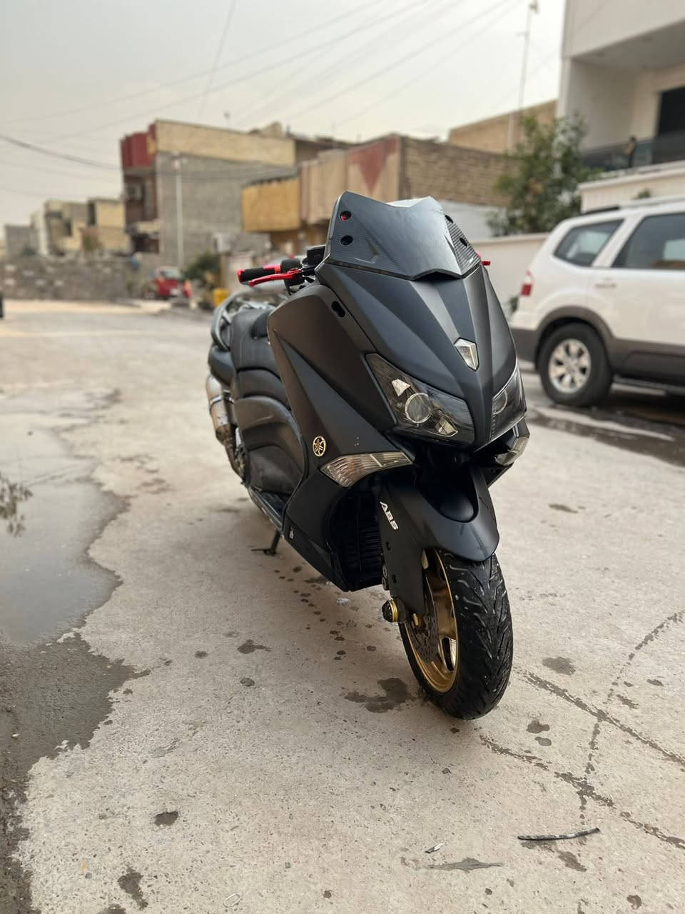 السلام عليكم
تي ماكس

TMAX 2015 530

دراجه كفاله عامه حالين عليه تغليف اسود 

بيهة مكينه هاون 🔥

كلجات امامي و خلفي و كلج دهن بواليني 

قايش داخلي و خارجي اصلي

اكزوز اكروبوفج صوت طرب 🔊

ماشيه 32 الف حقيقي 

سكيورتي شغال

بيهه منضومة زنون ابيض  اصلي 

دوسات رياضية 

تايرات جدد ثنينهن 

راديتر شديتلهه جديدة اصلية 

السعر 38 $$

مكان بغداد الشعب 

شراي يتصل ***********
