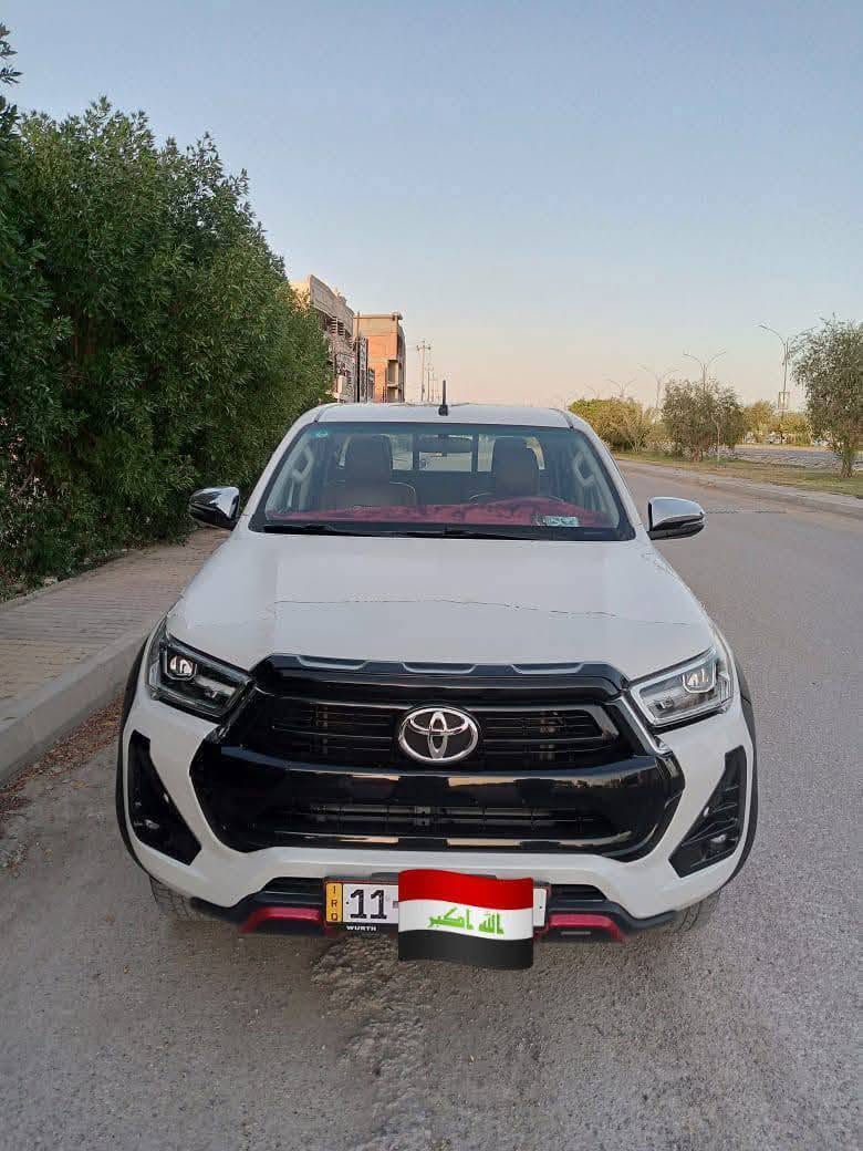 للبيع(TOYOTA)
(HILUX)✅ 
تويوتا هايلوكس ✅
فورويل 4x4
موديل(2023)
السيارة كويتي
عداد(16ونص) km
مكينه V6
مكفولة كفالة عامة 

رقم بغداد الدولي  تحويل مباشر
شاشة كبيرة 
 تبريد قطعتين

العـــنوان /الانبار /الرمادي 
هـ : ***********
السعر (355) مجالها بسيط 
السياره احلى من الصور مال جناي بالخير على الي تصير من نصيبه
