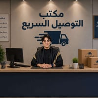 توصيل سريع • دراجة توصيل • داخل وخارج المسيب
