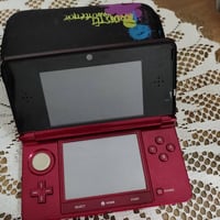 نينتندو 3DS ذاكره 64 مهكر وعليه العاب قويه وثيمات حلوه كلش  الجهاز نضا...