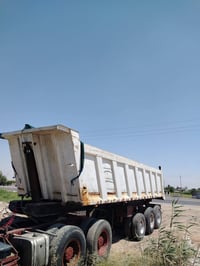 عربانة قلاب  للبيع ألمانية شريط سبرنگ جديد  3 محاور شاصي مكفول گاعية ج...