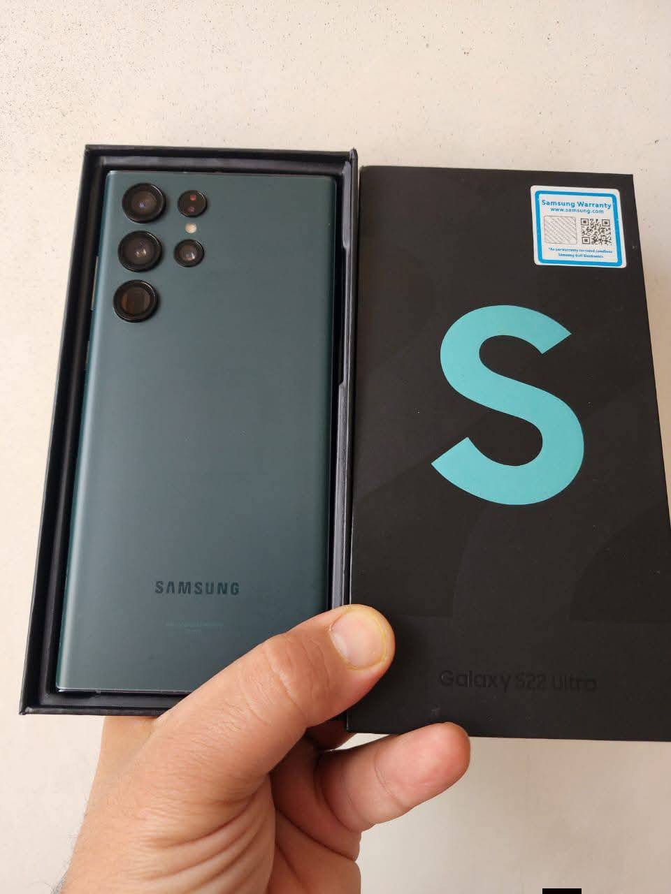 سامسونج  S 22  الترا  زيتوني 

دبل شريحه اوربي 

مكفول من فتح وصيانه

اذكره 512

رام 12+12 =24 

للبيع فقط 

مكاني بابل 

توصيل ماكو 

سعره 570 

اتصال فقط ما موجود على نت 

***********
