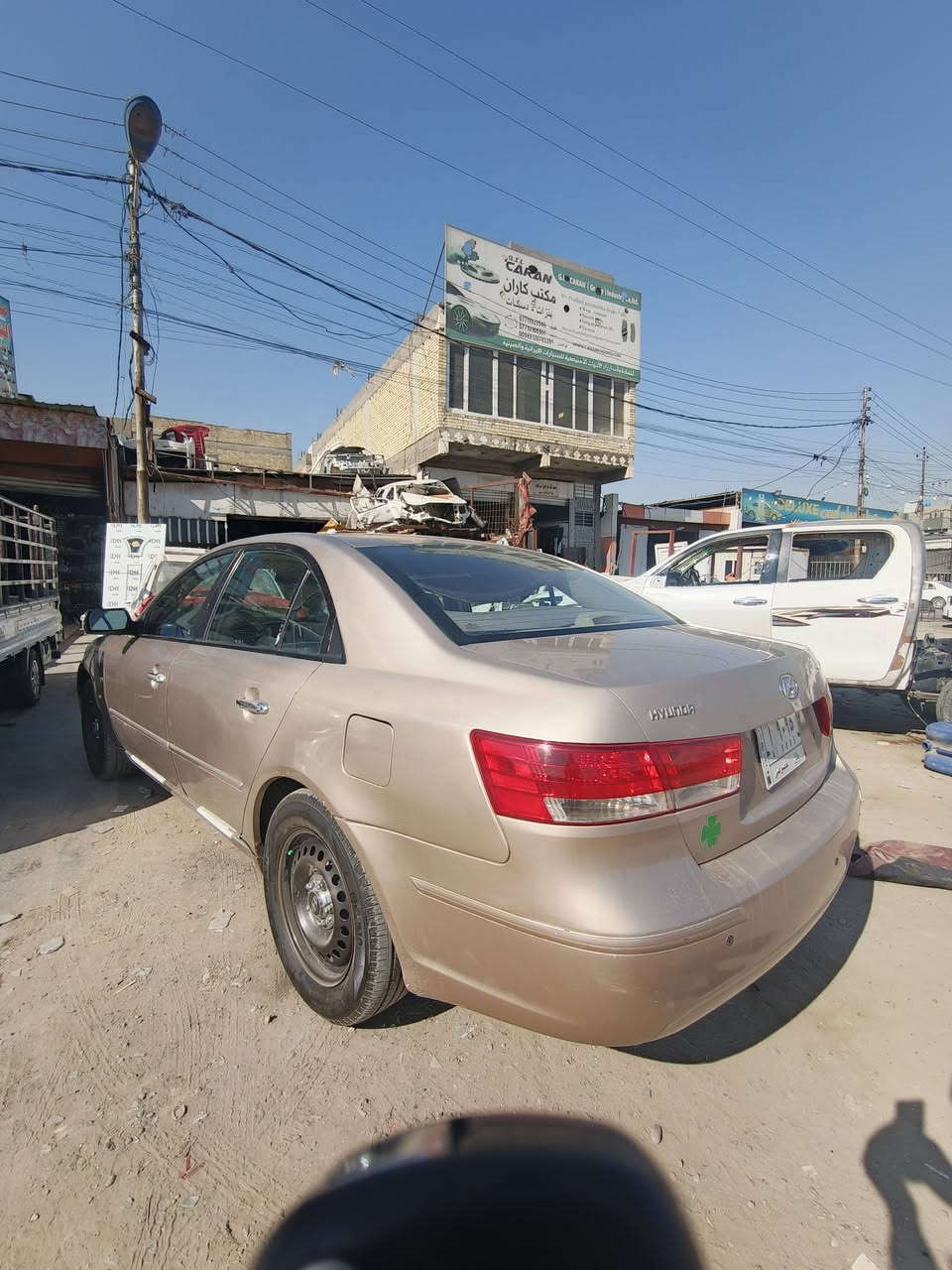 سلام عليكم سوناتا البيع موديل 2006 رقم بابل سياره مصبوغه عام خير من الله تخم تاير ميكانيك دواخل جديد مكان سياره بغداد التفاصيل شراي ينتصل *********** غير متواجد ع فيس
