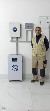 منظومتين شمسية • بطاريات JCL • ألواح ايكو