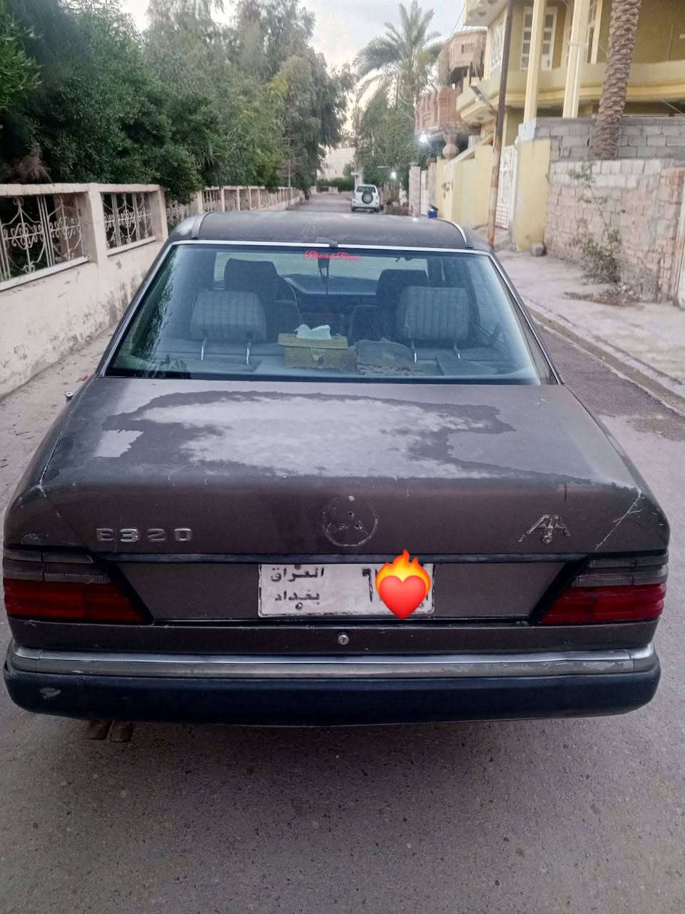 سلام عليكم سياره مارسيدس كله شغاله كير محرك تايرات غرفه كله نضيف ارقام السياره صدامي سنويه صاقطه مكان السياره ديالى الوجيهيه السعر 27وبيه مجال ***********اتصل غير متواجد فيس بوك/ملاحضه مكلف بل نشر
