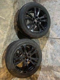 زوج ويلات قياس تاير قياس 17/55/215 نضافت التايرات 80‎%‎ انتاج 2025 لا ...