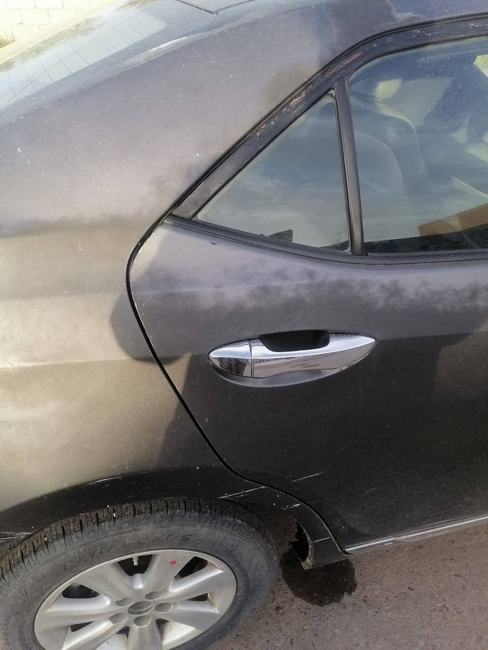 السلام عليكم...كورلا 2014 خليجي
گير شرط
محرك شرط
صدر شرط
غرفه شرط
بيها باب خلفي مبدل فقط 
تحويل مباشر ثاني يوم مكان السيارة البوعجيل
السعر 135 بيها مجال للتواصل
***********
***********
