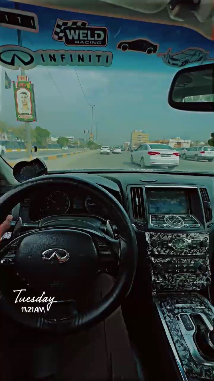 سلام عليكم 
انفنتي  g37x
‏بها نقص بسيط
موديل 2013 مصروف عليه هواي
موصفات خير من الله 
فتحه
كشنات جلد
شاشه 
تحكمات ستيرن
شفتات
تبريد قطعتين
السياره موصافت المعروفه مال انفتني
الاضافات 
راديتر مال  هيمي انسا حماوه
شوت knلونك  مسويهن
عليه داون بايب
واكزوز ستتم كامل ستنلس ستيل 
منطول لطول
دبات كورسا تحكم  3 مابات
كتم وسط مفتوح

سياره مبرمجه. الuprev كلش قوية

‏ برمجة أبث استخدام يومي وطقة

الدواخل نظيفه

نجي ضرر 
تعرفون انفنتي يجي كله غرق
راجعه ضفاير 
 وبيه هنا جاملغ وبنيد صبغ
سياره بأسمي
مكاني كربلاء  

(((105 بيها مجال بسيط)))
***********