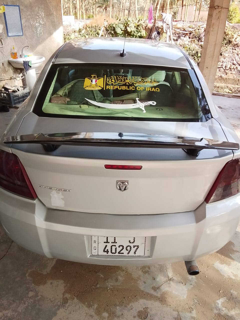 السلام عليكم
لبيع دوج افنجر موديل ٢٠٠٨
مكفواله من الضربه
صبغ عام اثر جرام صبغها درجه اولى 
محرك ٢٤٠٠
تخم تاير جوها جديد
رقم بغداد الدولي الجديد تحويل ثاني يوم مشروع وطني
مكان السيارة الانبار قضاء هيت ***********
السعر ٧٧ وبيها مجال
