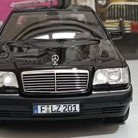 مرسيدس W140 • زيرو بالعلبة • مقاس ١/١٨