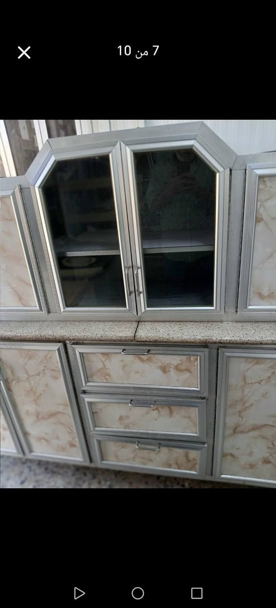 اسلام عليكم ڪاونتر للبيع مرمر   ثلاثه قطع يريده المڪان بغداد رقم فقط اتصال ***********
