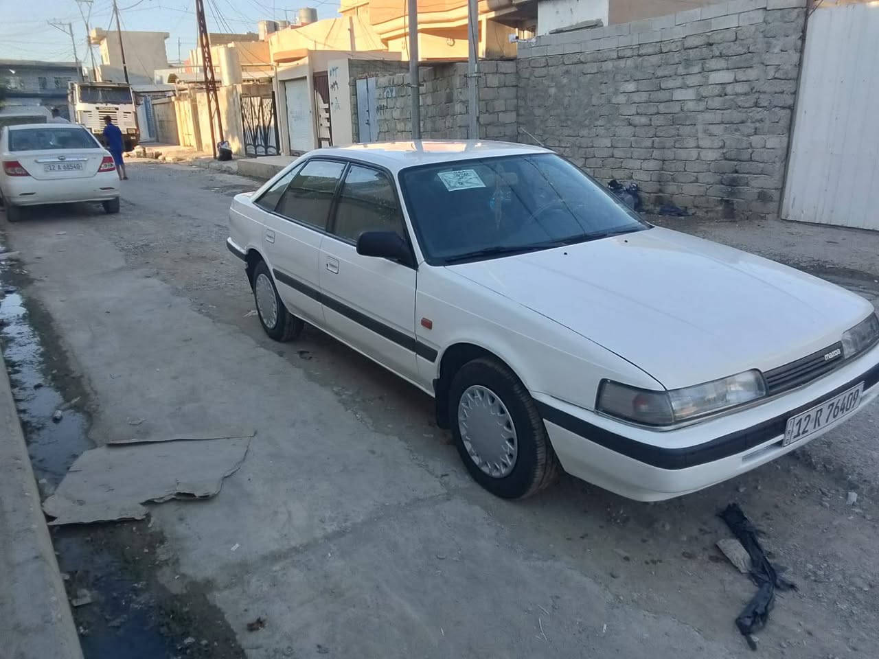 السلام عليكم مازدا 626 ثمانيه بخ موديل 91 قطعه واحده صبغ والدواير مصلحه للتواصل الإتصال على الرقم *********** السعر 45 شرط التحويل

