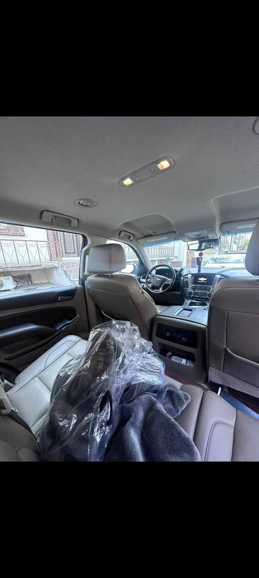 شوفرليت تاهو 2017  LT وارد كندي صور حادثه بل منشور رقم بغداد
لون ماروني  السياره جاهزه مابيه نقص  مواصفات كما موضح بالصور السعر270وبيه مجال***********
