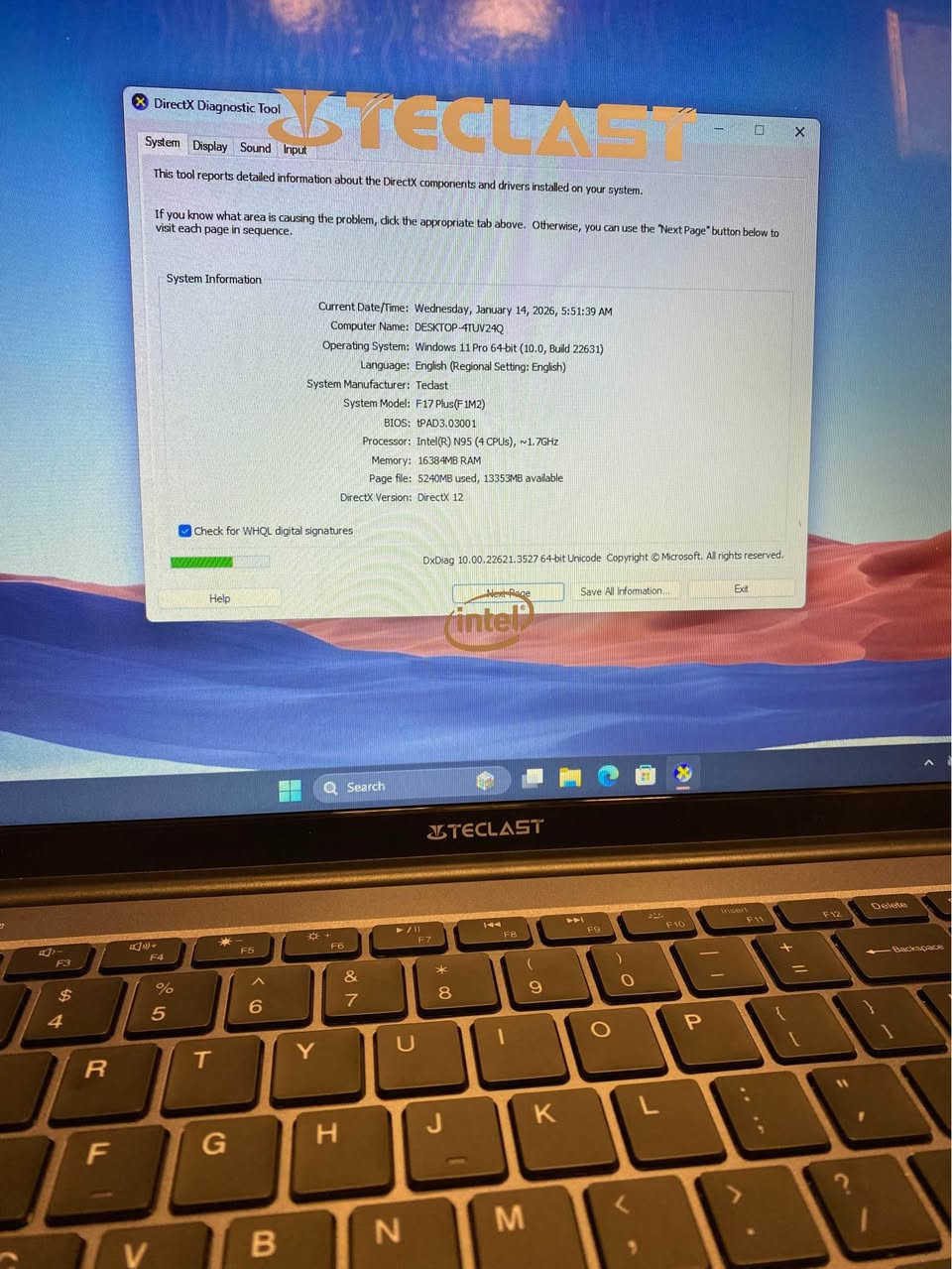 لابتوب ticlast
جديد بالكارتون لزكة الشاشة بعدها موجودة
مواصفات:
Ram 16
كرت شاشة داخلي
هارد ssd512
بطارية تدوم اكثر من 3 ساعات
وضع الشركة لا مفتوح ولا مبدلنضافة كدام العين
سعر 220 الف
المكان /موصل ايسر حي فلسطين /قرب كافيه دنيز
رقم التلفون/ *********** موصل, نينوى
