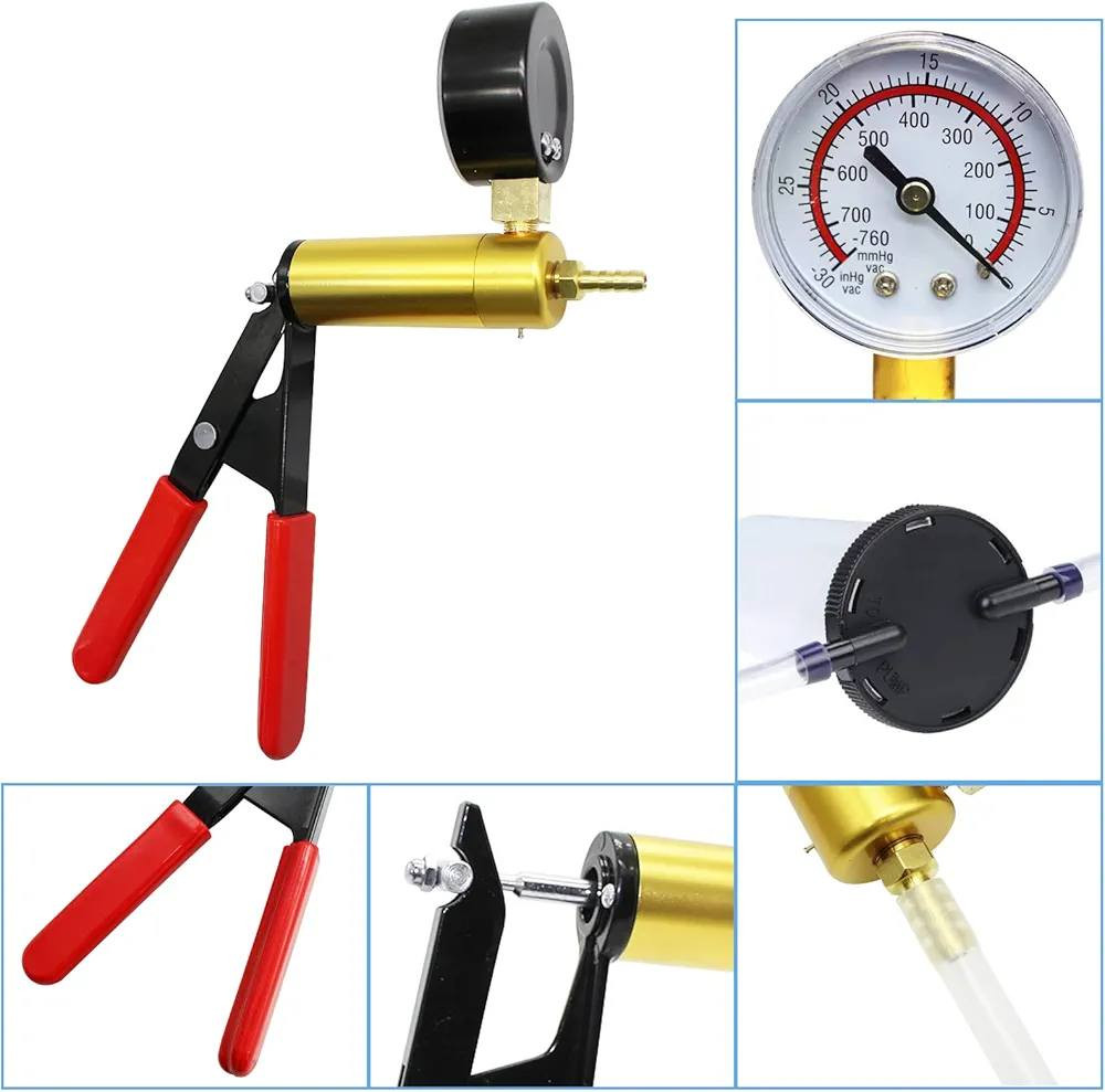 توفر لك مجموعات اختبار نزيف الفرامل، ونزيف مضخة التوجيه، ومضخة التفريغ من OEM Automotive Tools طريقة نظيفة وسريعة لتفريغ خطوط السوائل في النظام الهيدروليكي لسيارتك. يُنشئ وعاء الخزان فراغًا يسحب السائل إلى الوعاء - ومع السائل تأتي فقاعات الهواء. تُعد هذه المجموعات مفيدة أيضًا لاختبار صمامات الوقود، والمكربن، وأنظمة تقدم الفراغ - وهي رائعة لتفريغ الفرامل، أو القوابض، أو الأنظمة الهيدروليكية الأخرى. تتضمن هذه الحزمة: وعاء خزان مضخة التفريغ مع غطاء نقل، وغطاء تخزين، ومجموعة محول نزيف الفرامل، ومحولات مضخة التوجيه، وأنابيب
سعر:- 45000
ارسلي عن رقم وتساب ***********
