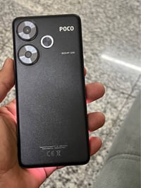 بوكو F6 لون اسود ذاكره 512 العشوائيه 12 المعالج سناب دراگون 8s Gen 3 ج...