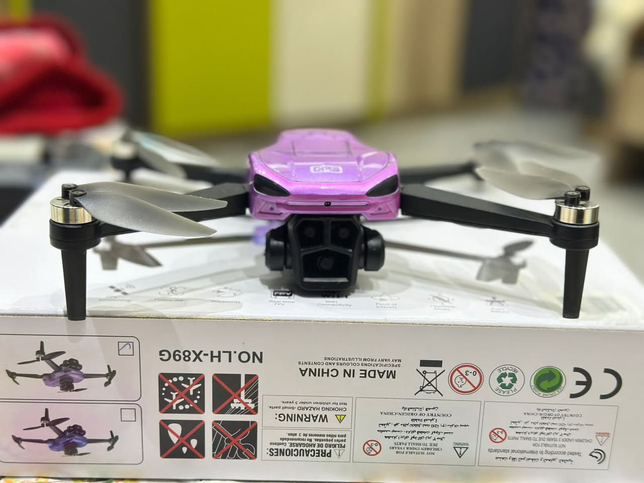 سلام عليكم طائره درون للبيع بيه نت و بيه رجوع ذاتي يعني إذا خلص شحن ترجع مين مراحت بيه GPS مانع اصتدام اريمونت شاشه ايباد تصوير فول فول HD مع حقيبه ترتفع 100متر و تتقدم كيلو كيلوين اليريده يجي ‪0775 105 5544خاص ويدلل سعر بلااااش
