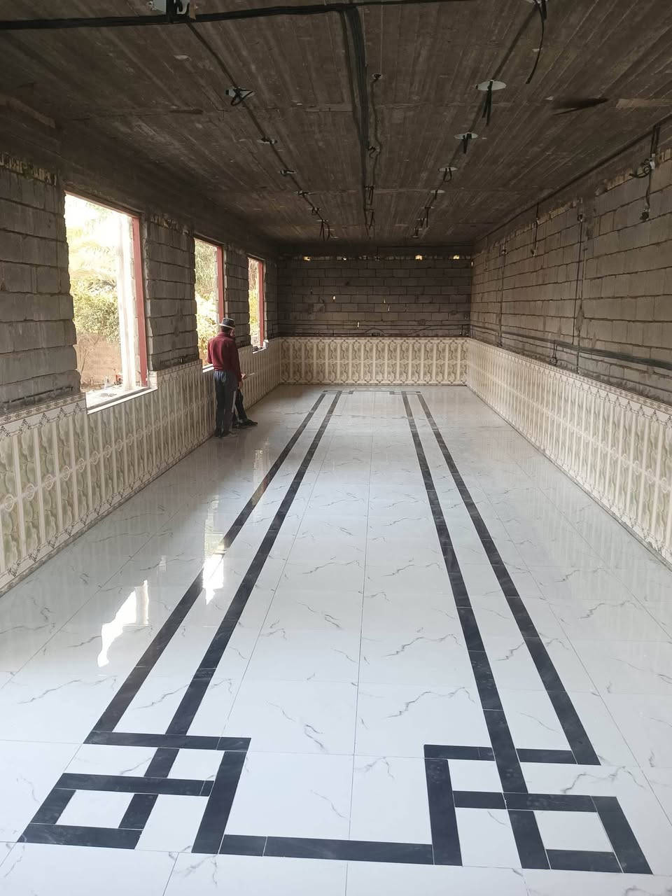 كادر من الرمادي متخصص جدران ارضيه التزام بل عمل شغل سريع ونضيف شرط مهندس اقيم بنفس الموقع *********** بي راتساب
