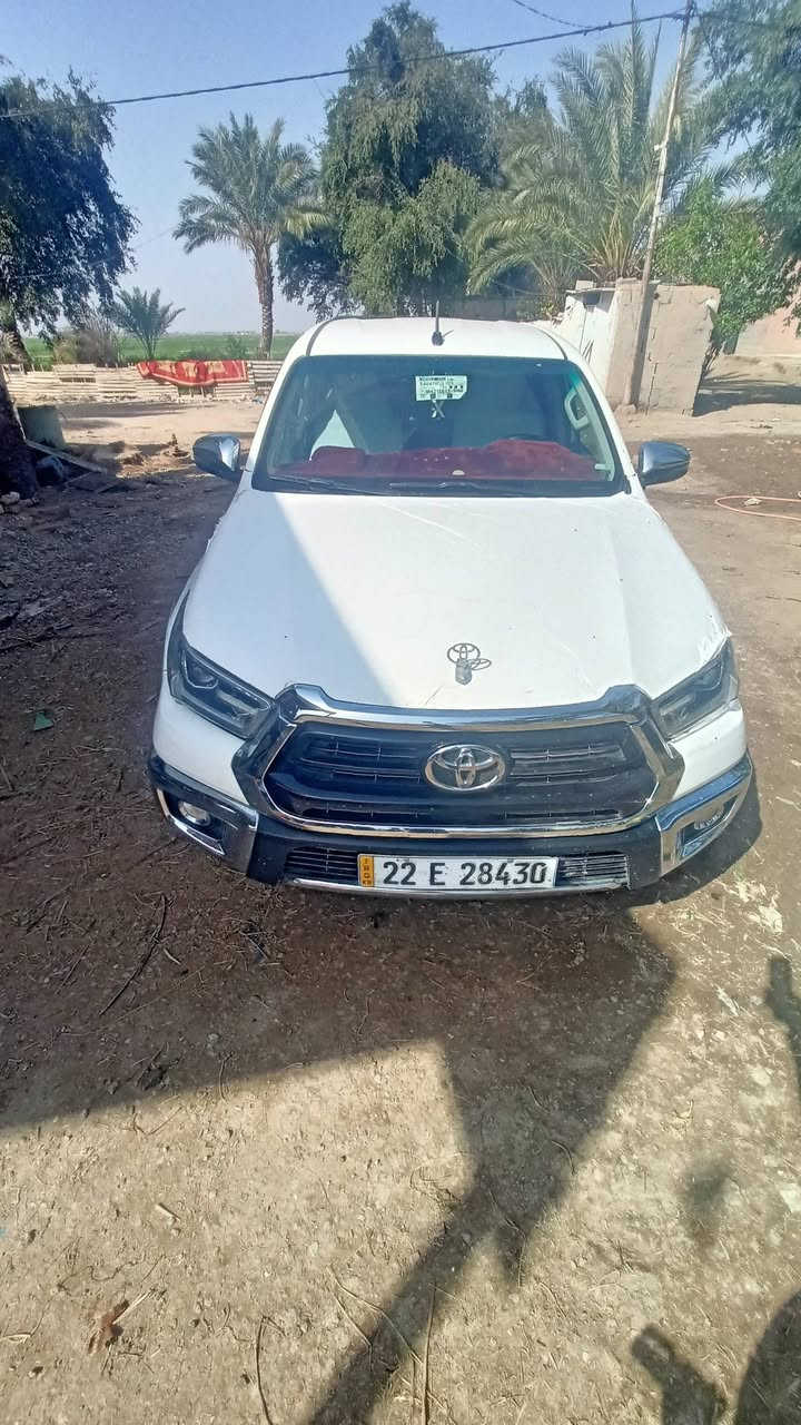 للبيع هايلوكس موديل ٢٣ مكفوله عام بيه فقط لمشر عليه في الصوره ماشي ٧٧ رقم اربيل  مكان واسط نعمانيه السعر٢٨٥ وبيه مجال  ***********
