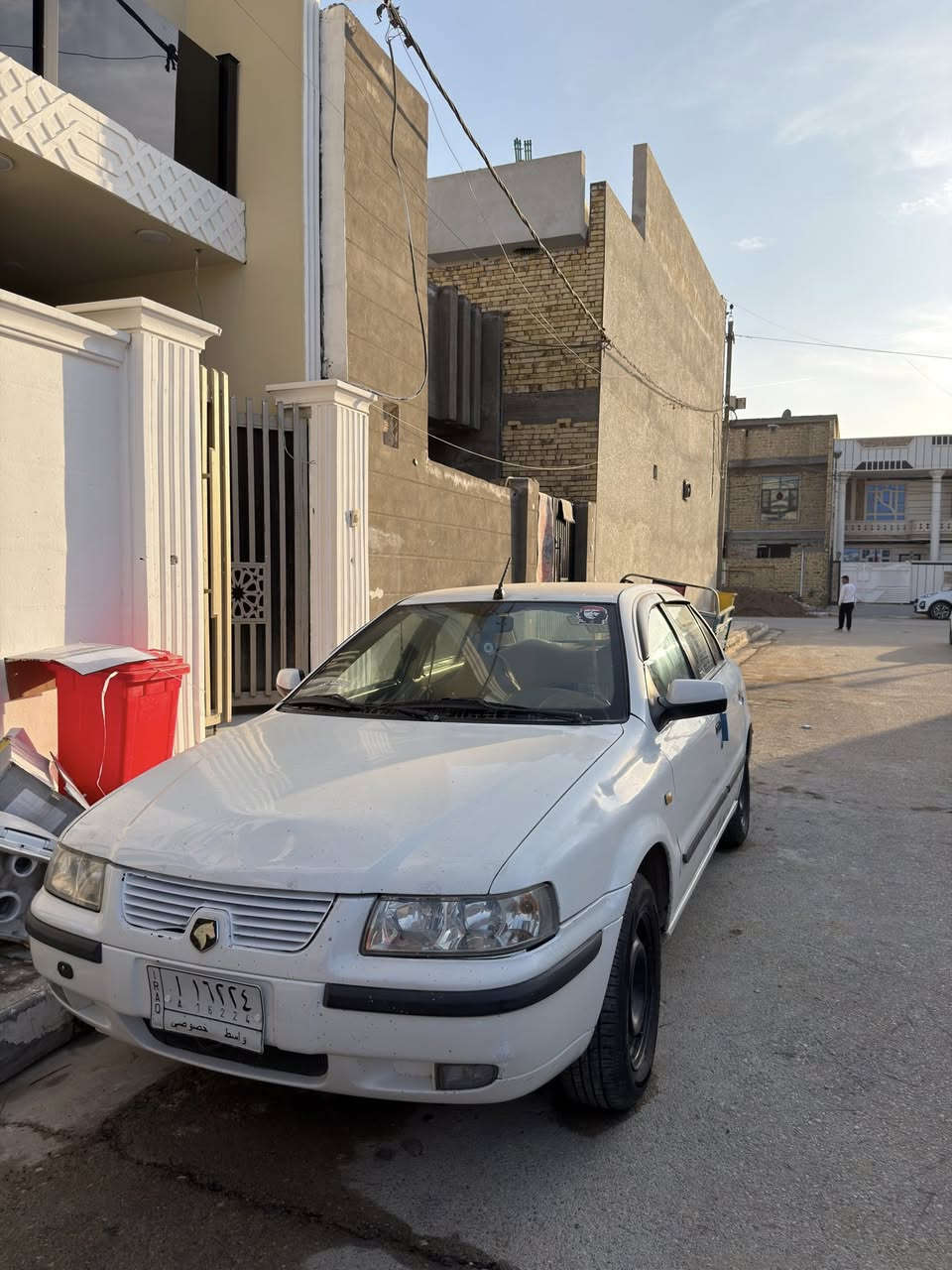 السلام عليكم
سمند موديل 2010 كفاله السيارة رقم واسط شرط التحويل مباشر مالك دخل بصرفيات السنويه ولا بتجديد الرقم تستلم صافي سيارة نضيفه كلش كير مكينه خير من الله تخم تاير جديد لوك شاده بأيدي ترايك وين متريد 
معروضه ب43 وبيها مجال للعزاز مكاني واسط الكوت 
*********** هذا رقمي اتصال او واتساب واني خادم
