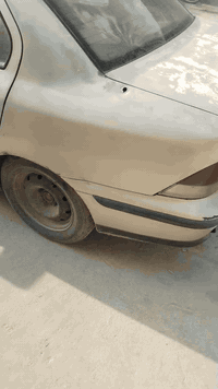 سمند٢٠٠٥ مال مزاد بيهه كتاب السعر ١١ ورقه جاهزه محرك ممتاز للاتصال ٠٧٧...