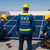 طاقة شمسية • لوح لونجي • بطاريات ليثيوم