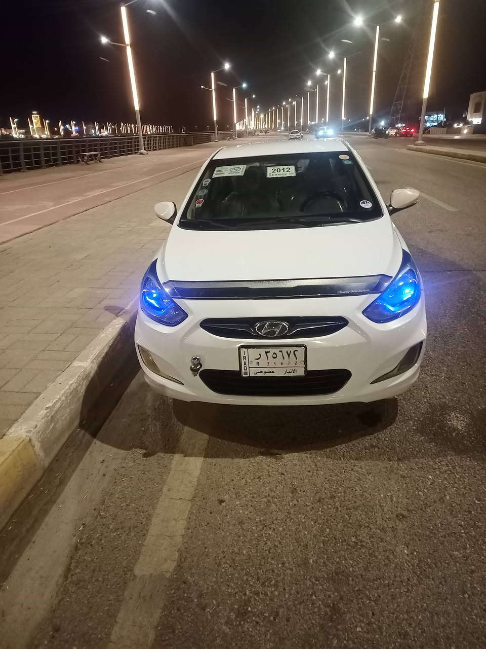 السلام عليكم
اكسنت 2012 خليجي 
محرك 1600 بيها جاملق 
خلفي صبغ فقط والباقي مكفول
السياره جاهزه كير محرك صدر تبريد السعر 93$ وبيها مجال 
المكان الرمادي التأميم 
*********** اعتذر عن بيع القسط
