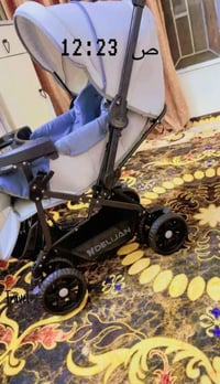 عربانة كبيرة • مستعملة مرتين • قابلة للنوم