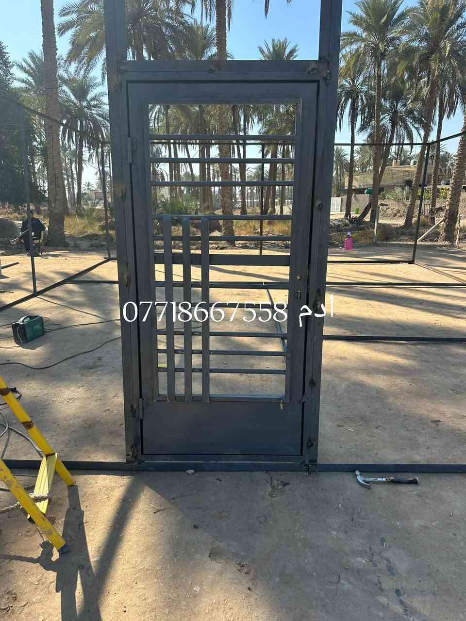 مستعدون لتجهيزكم بكافة اعمال السندويش بنل والحدادة العامة وبناء المشتملات والبيوت من السندويش بنل 🏫
سعر المتر كرستة وعمل 27الف 
يشمل الابواب والشبابيك
ايضا يشمل كهربائيات درجة اولى 
مع عمل جميع الفنشات 
يوجد لدينا سندويش ضد الحريق 🔥💯
سعر المتر كرستة وعمل 35الف
ايضا يشمل الابواب والشبابيك 
وايضا كهرباىيات درجة اولى تركي
يوجد لدينا كادر محافضات 
لمراسلة الصفحة الاتصال على الرقم *********** يوجد واتساب📱
