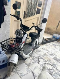 بايسكل شحن القياس الصغير   5بطاريات ممتازات   البايسكل مستعمل فترة قصي...