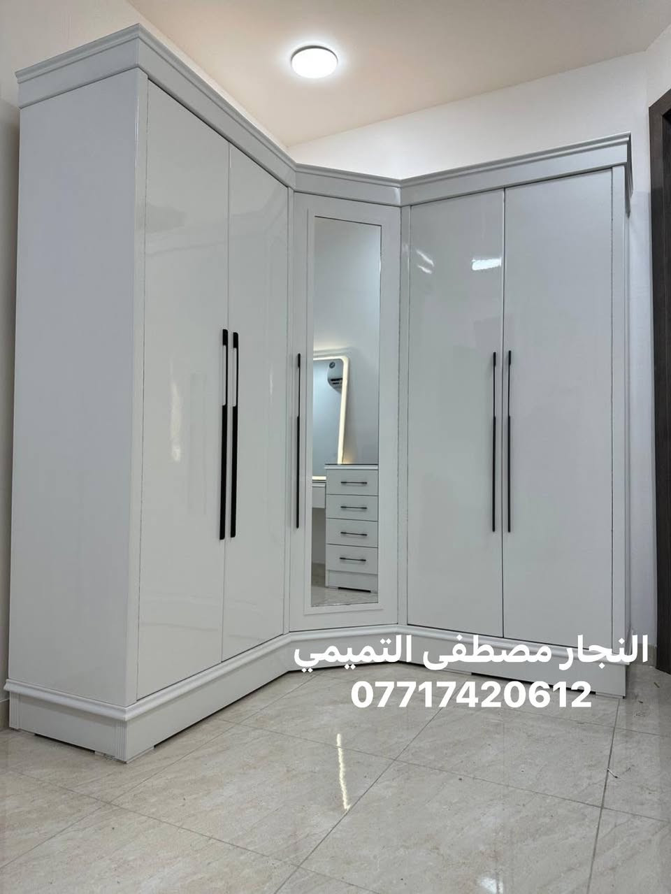 السلام عليكم 

تريد غرفه حلوووه اخذلك هيج فصال 
تفصال عراقي صاج 

مده الفصال 20 يوم من الحجز 
تفاصيله ودقه العمل والنضافه فوول 
شغل درجه اولى وضمان حقيقي مو سنه سنتين
مكان المحل بغداد حي اور ***********
