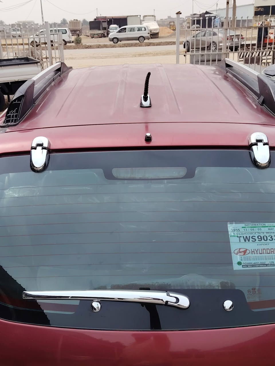 السلام عليكم توسان 2008 محرك 2000 رقم قادسيه سنويه جديده رقم انكليزي بيه تبديل جملغات امامي أثر اخياس تخم تاير حداديه جديده السعر 105 وبيه مجال *********** بابل القاسم
