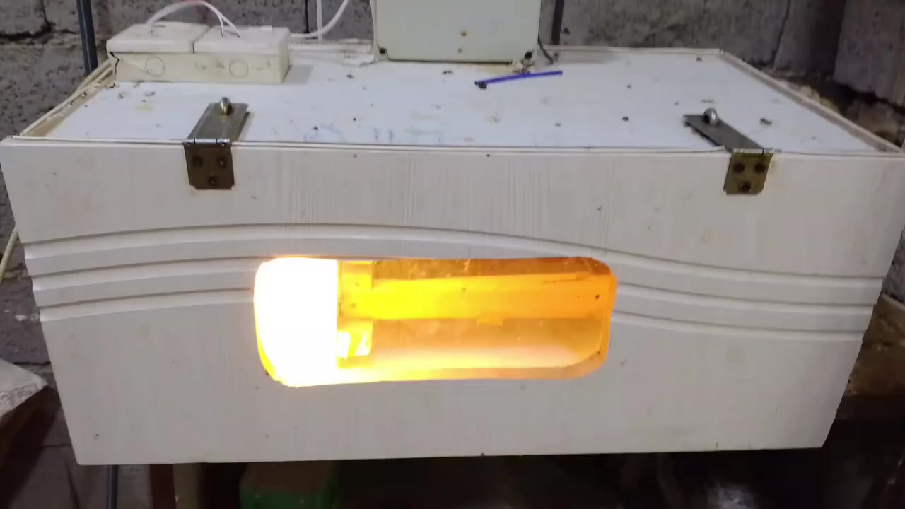 فقاسه للبيع سعرها 100وبيها مجال قليل تقليب يدوي بلايود مثل ما موضح بالصورة نسبة التفقيس 95% معايرها على الجهاز السويسري اتشيل 60الى70 بيضه العنوان ميسان مركز المحافظة للاتصال على الرقم ***********
