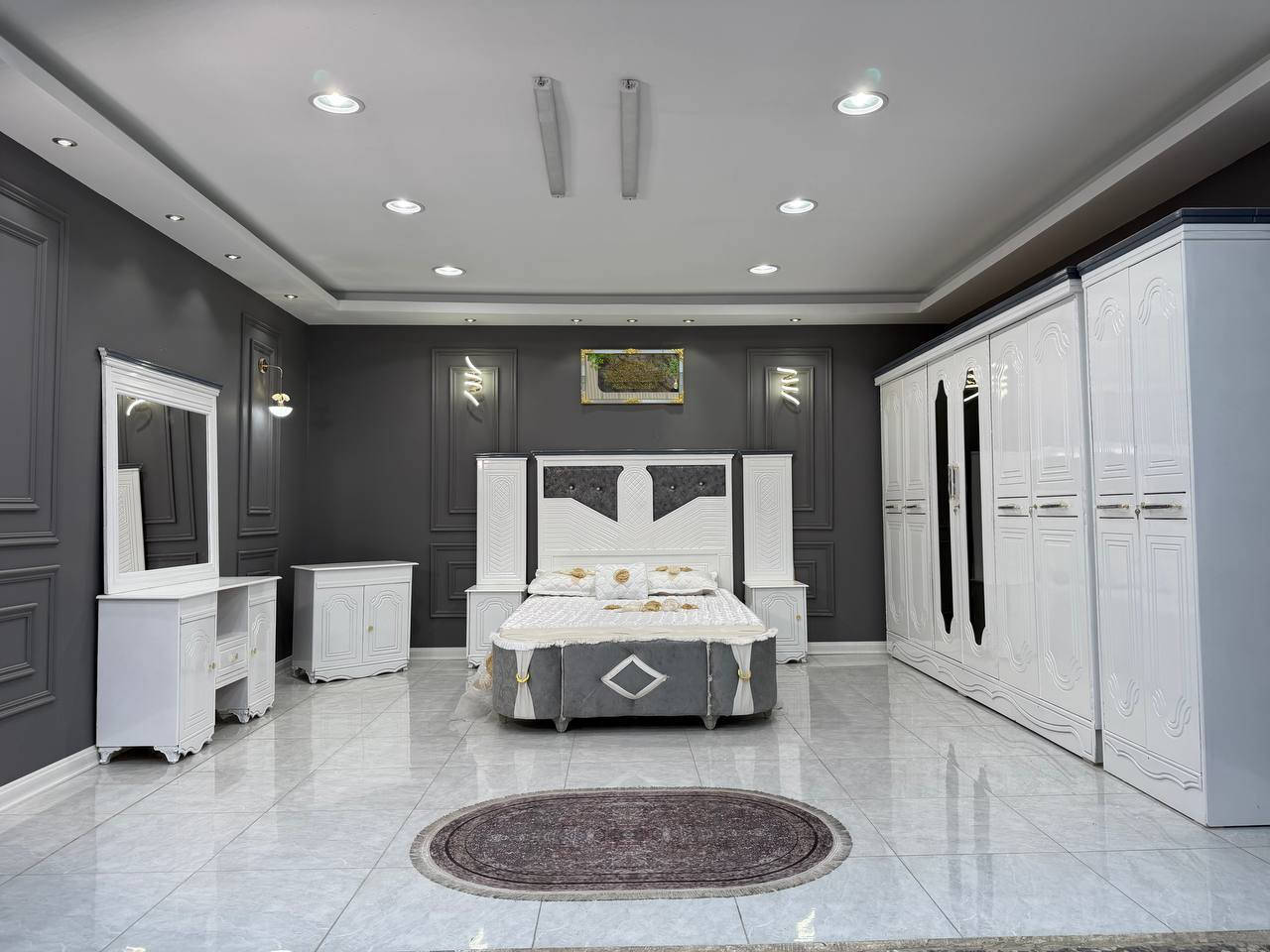 🔅تفاصيل الغرفة المرمري  ....

 خارج ٤ملم ام دي اف 🔺
وداخل صاج ٣ملم 
صبغ حراري  درجة اولى 

عدد القطع  ٧ قطع 😍
🔺1 //جرباية  قياس  ١٦٠ × ٢٠٠ 
🔺//ميز جانبي ايسر قياس ٥٠
🔺2// وميز  جانبي  قياس ٥٠
🔺3// زاوية ارتفاع مترين عرض ٨٠
🔺4// وميز بلازمه  
🔺5//وميز مراية ارتفاع مترين عرض ١٢٠
🔺6// وكنتور ٦ باب  ارتفاع مترين و١٥ طول ٣ متر و١٥ بغداد, العراق


**إذا كنت صاحب هذا الإعلان وتريد حذفه لأي سبب، رجاءا أرسل رسالة إلى الدعم الفني**