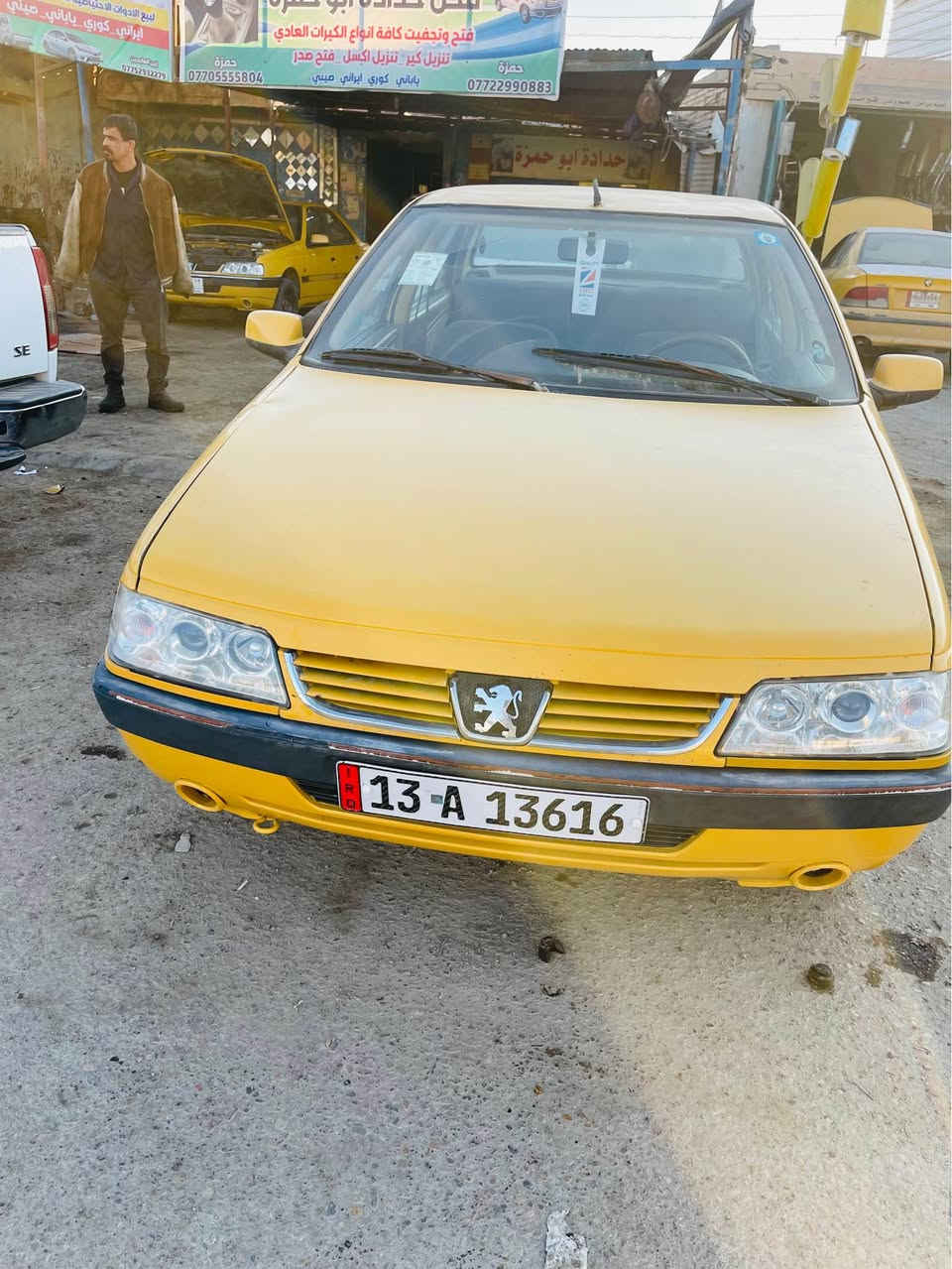 بيجو موديل 15 امصفره ومجدده رقم دولي مكفوله بيه فقط اهلالات تعمير السعر 40وبيه مجال *********** فقط شريحه عمارة, ميسان
