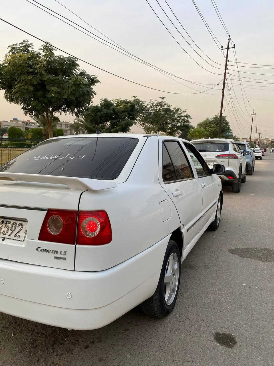 اللهم صل على محمد وال محمد
‏  🇨🇳شيري كوين (2010) 🇨🇳
السياره ماشيه 130 الف فقط
مكينه كير تبريد مكفولات الكشر كله كفاله صدرها الخلفي ‎%‎100 الامامي ‎%‎100 رايدها 48
 بيها مجال بسيط مكاني بغداد البدايات ***********
