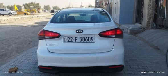 سلام عليكم للبيع سيراتو موديل 2018
مواصفات نص فول 
مكفوله كفاله عمامه ما عدا
بيه بارد كير مكينه شرط
رقم اربيل سنويه لغايه 2029
راعيه بلنجف سعر 140وبيه مجال بسيط 
رقم الهاتف :***********
